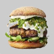 Moroccan Spicy Lamb Burger