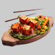 Paneer Sizzler In Mushroom Sauce